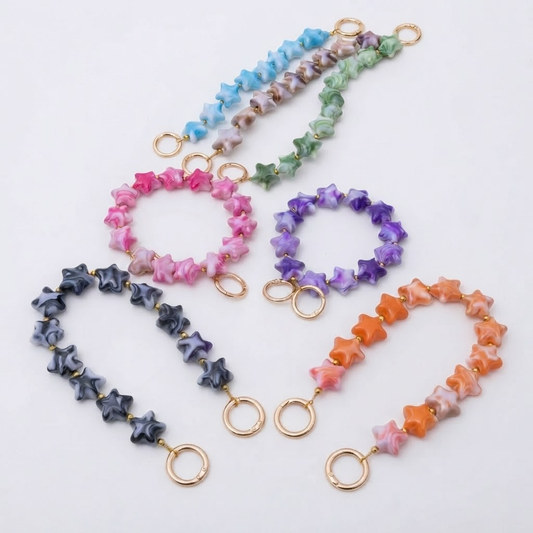 Macaron Shaped Acrylic Purse Chain Strap, 45cm 20 Inches