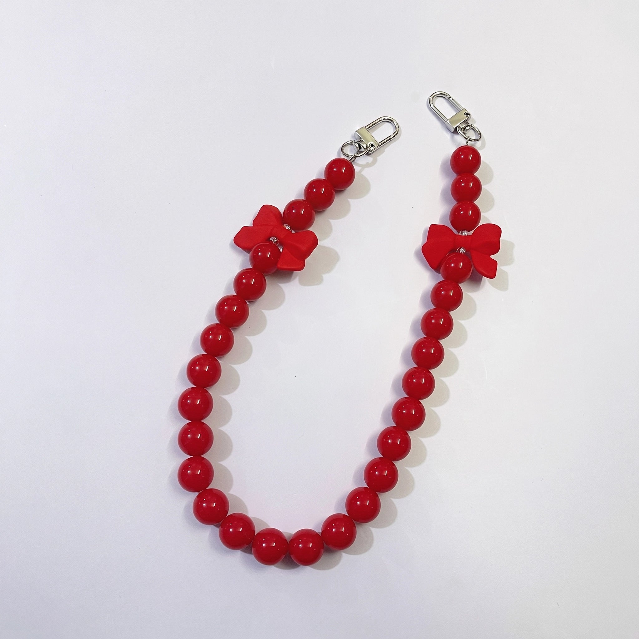 45cm Bow Beaded Bag Strap