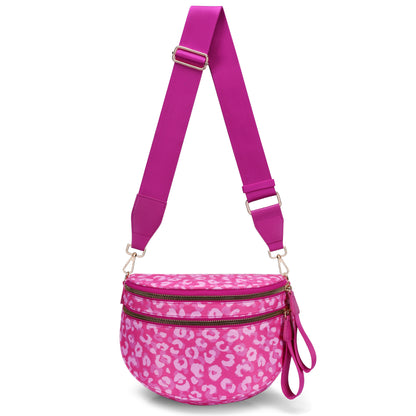 Leopard Print Bum Bags