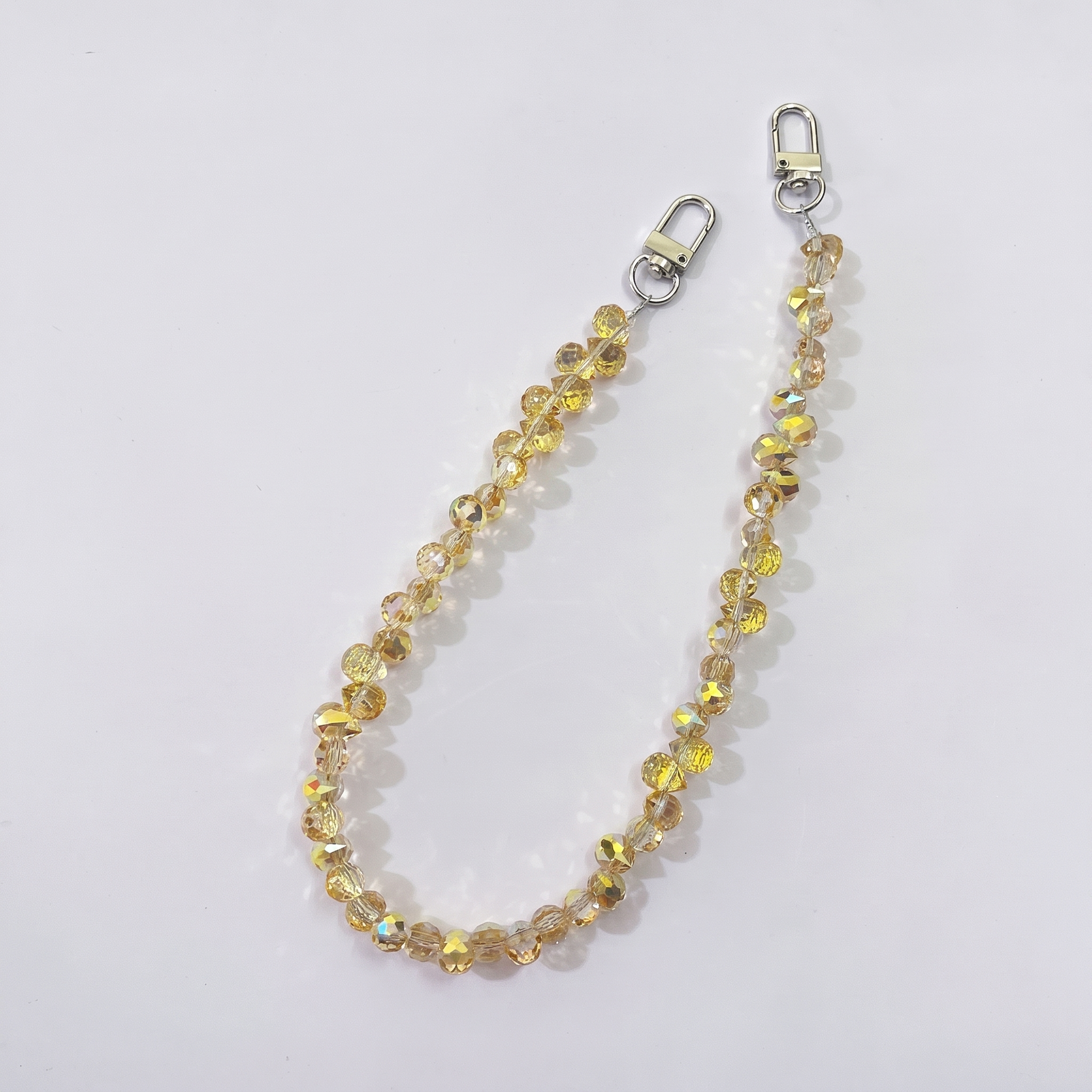 45cm diamond drop Crystal Bead Bag Chain（17inches)