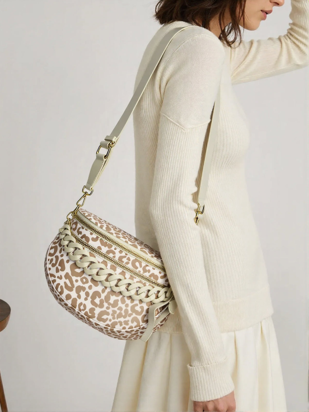 Leopard Print Bum Bags