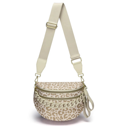 Leopard Print Bum Bags