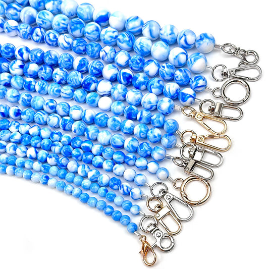 Blue-and-white porcelain Bag Chain