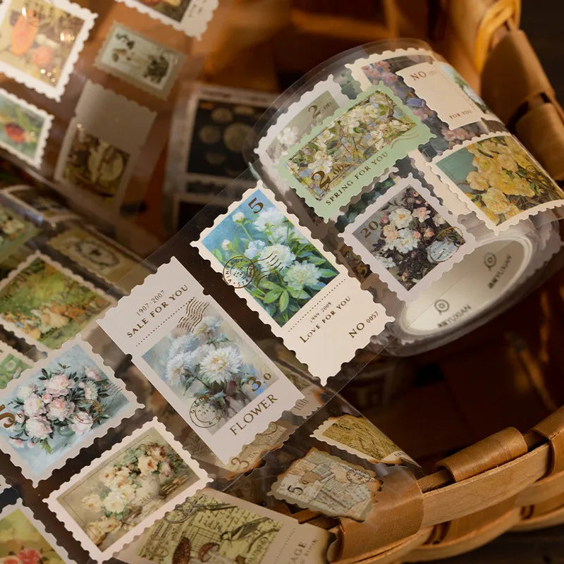 Memories of the Past and Present Hot Stamp Tape