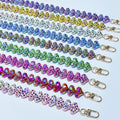Macaron Acrylic Beaded Chain - 40cm (15.7") Colorful Strap for Bags & Phones - Replacement Handheld Handle Accessory