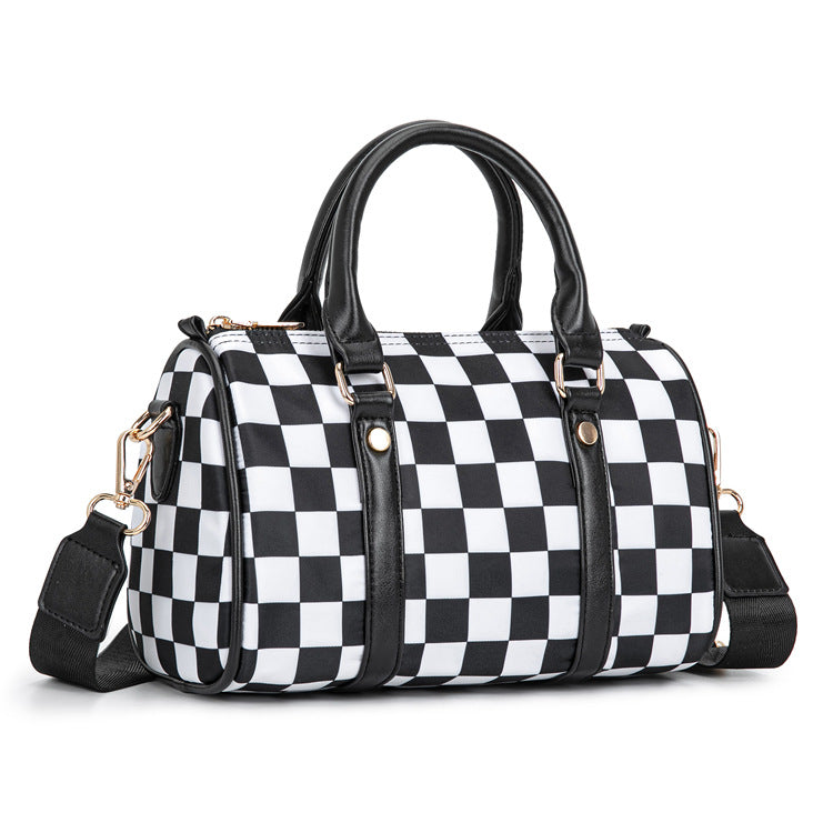 Boston Checkered Bag