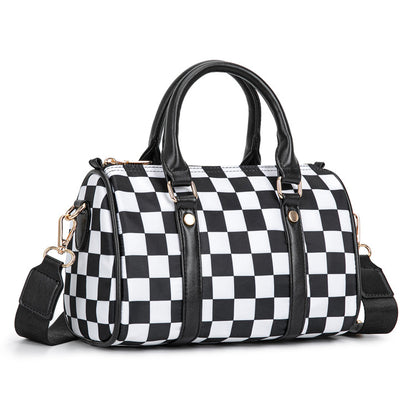 Boston Checkered Bag