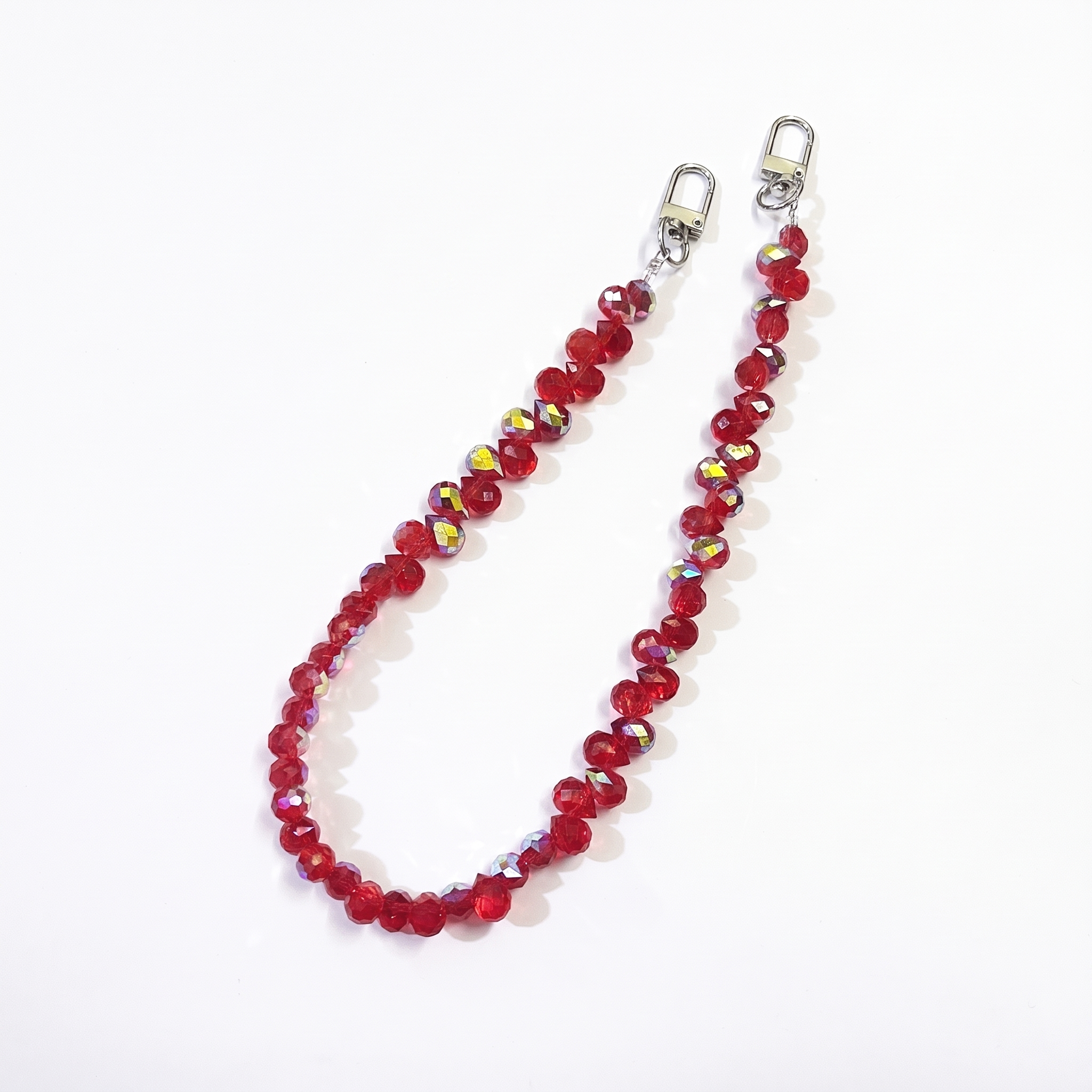 45cm diamond drop Crystal Bead Bag Chain（17inches)
