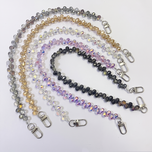 45cm diamond drop Crystal Bead Bag Chain（17inches)