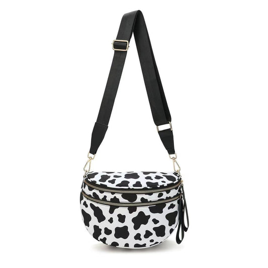 Animal Print Crossbody Bum Bag Large Capacity Belt Bag