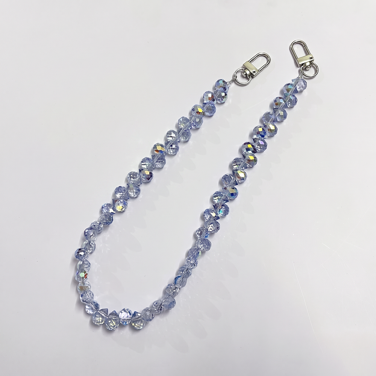 45cm diamond drop Crystal Bead Bag Chain（17inches)