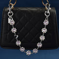 Ins Style Bag Chain with Cute Dinosaur, Heart, Shell & Cherry Charms, Fashion Decorative Handbag Pendant for Women