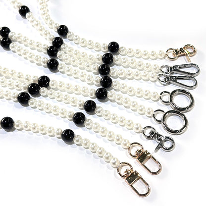 8mm Imitation Pearl Bag Chain, Beaded  Bag Pendant, Bag Strap, Phone  Lanyard （12inches)