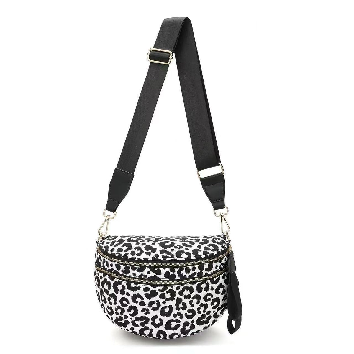 Animal Print Crossbody Bum Bag Large Capacity Belt Bag