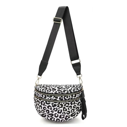 Animal Print Crossbody Bum Bag Large Capacity Belt Bag