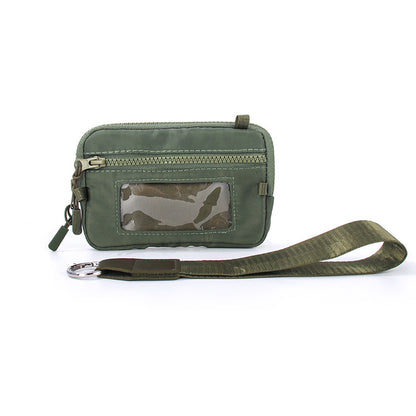 wallet - Waterproof Nylon Sling Bag - Versatile Crossbody Chest Pack for Outdoor Sports & Travel