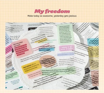 Sticker book ins style waterproof material notebook