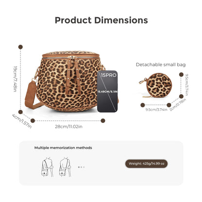 Straw Crossbody Bum Bags for Women Spacious Sling Purse