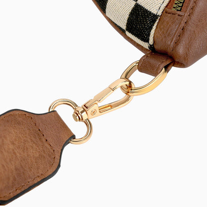 Checkered Crossbody Bag Bum Bags for Women
